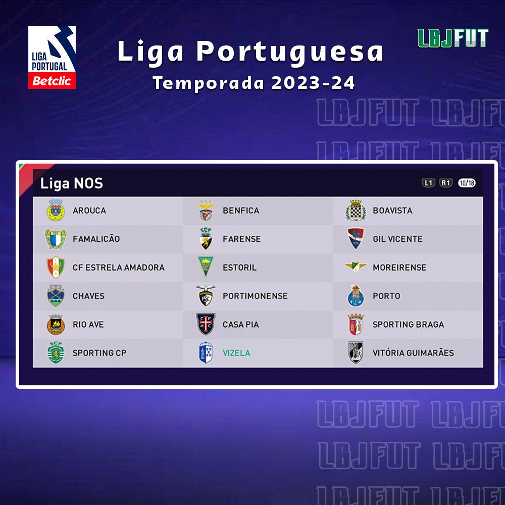 PES 2021 PS4/PS5 Option File Liga NOS + Liga Portugal 2 ~