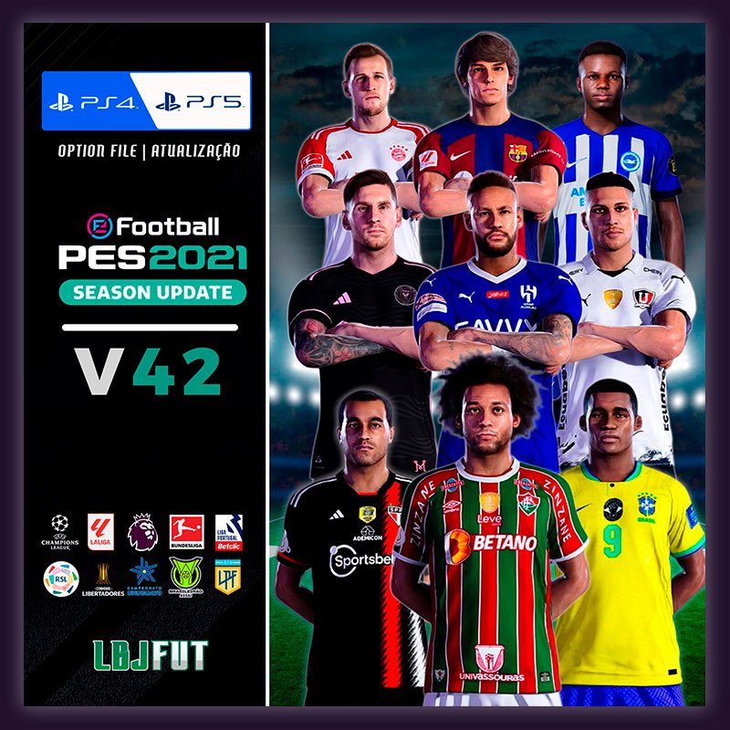 PES 2021 PS4/PS5 Option File Liga NOS + Liga Portugal 2 ~